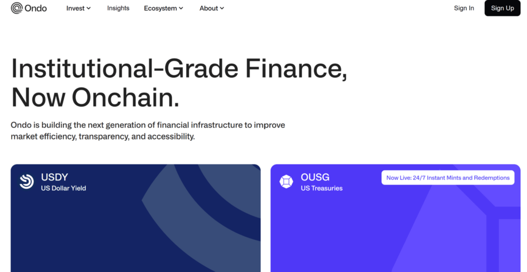 Institutional-grade finance