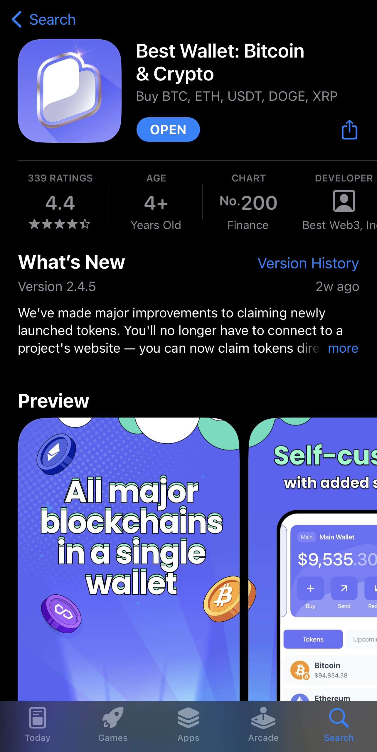 Download Best Wallet crypto launchpad app