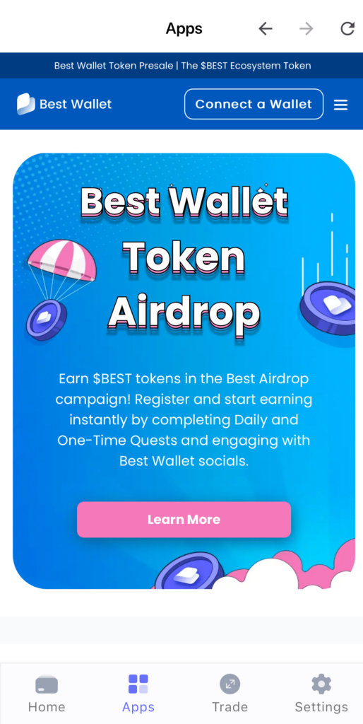 $BEST Token airdrop