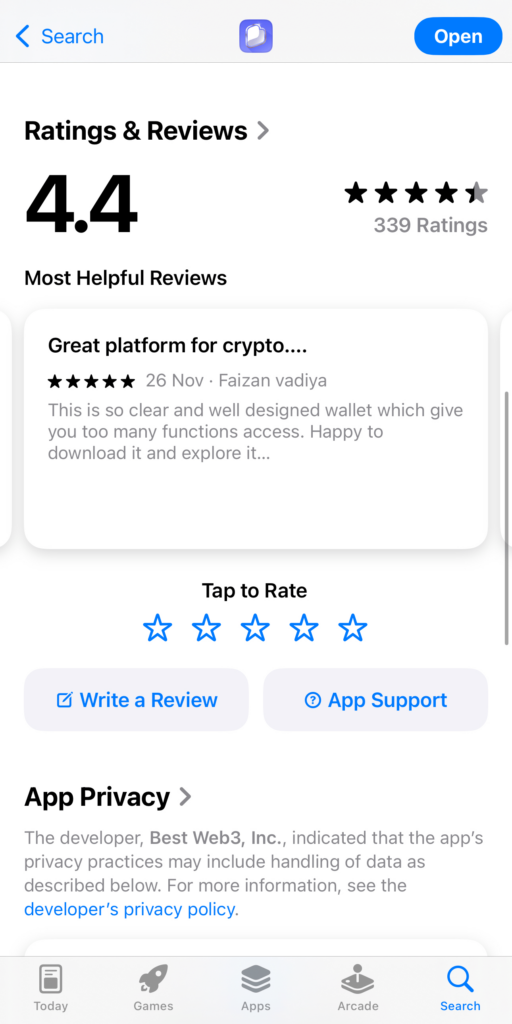 Best Wallet reviews & ratings