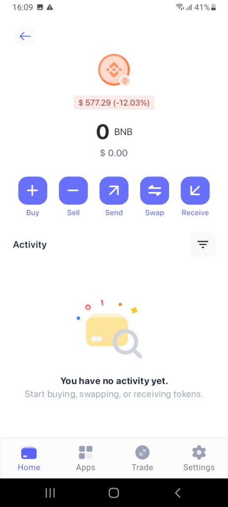 How to send BEP20 tokens via the Best Wallet app. 