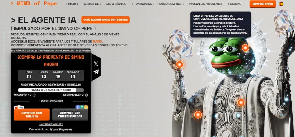 Mind of Pepe - mejor criptomoneda para invertir