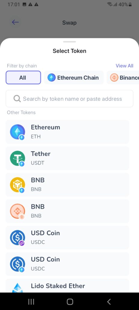 Best Wallet supported tokens