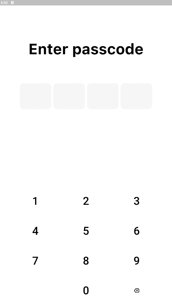 Beveiligingscode voor toegang tot de top ERC20 wallet