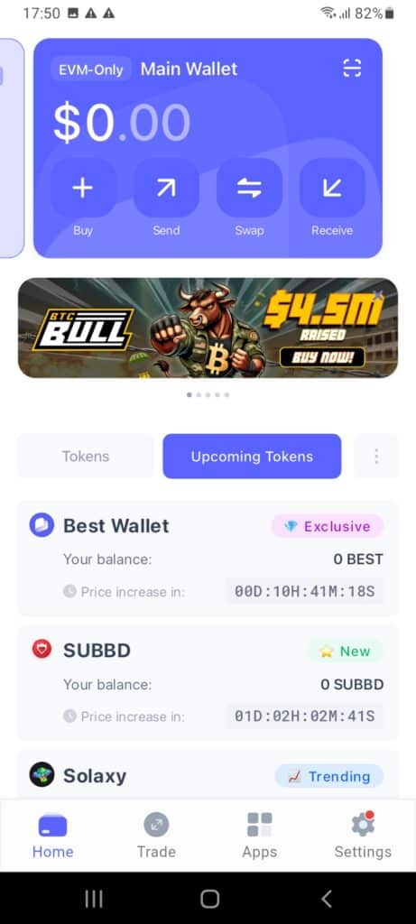 Best Wallet launchpads