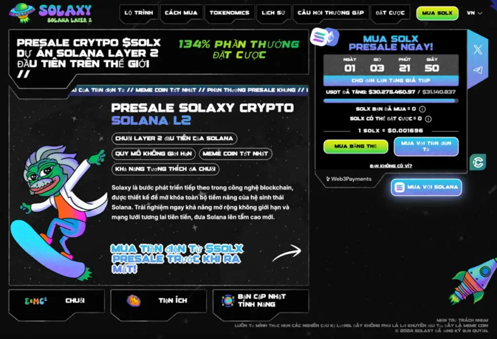 Proč patří Solaxy mezi nejlepší meme coiny roku 2025