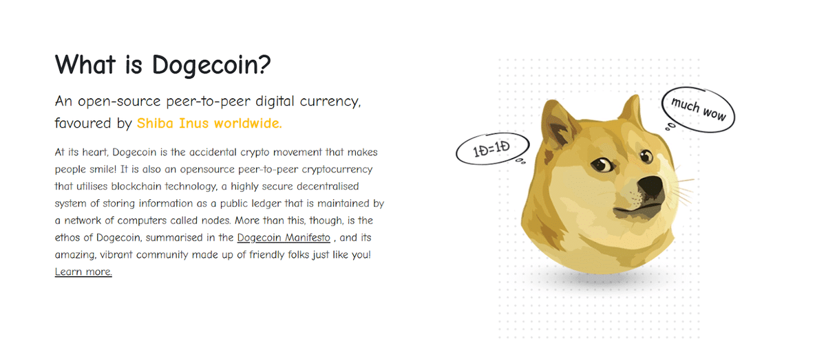 dogecoin meme coiny