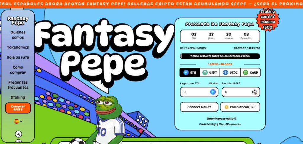 fantasy pepe es una de las mejores memecoins de 2025