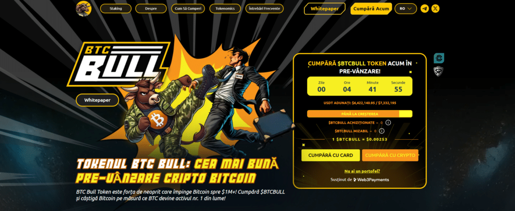 BTC Bull Token - cele mai bune criptomonede de urmărit