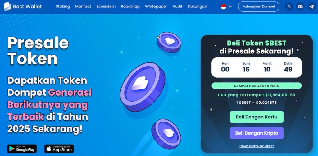 Beranda presale Token Best Wallet