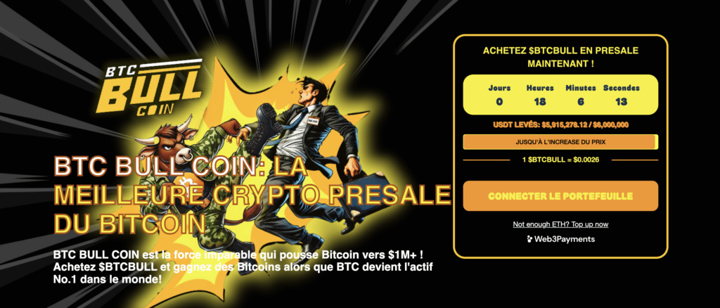 Prévente BTC Bull Token