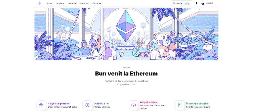 Ethereum - motorul internetului descentralizat