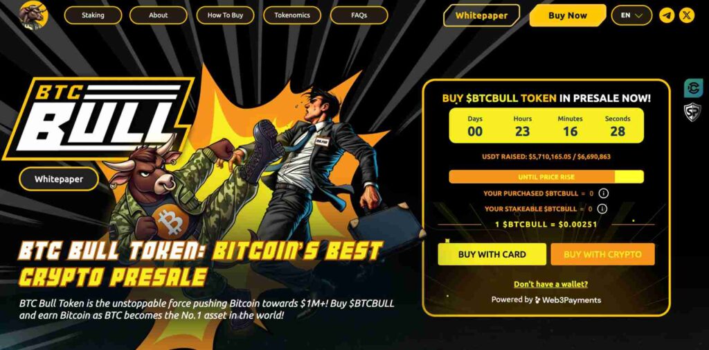 BTC Bull Token presale