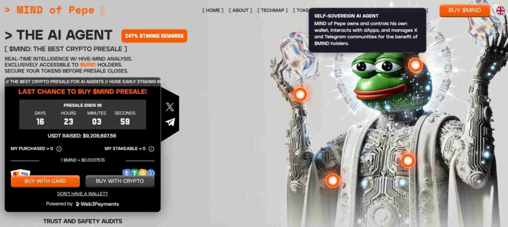 MIND of Pepe presale