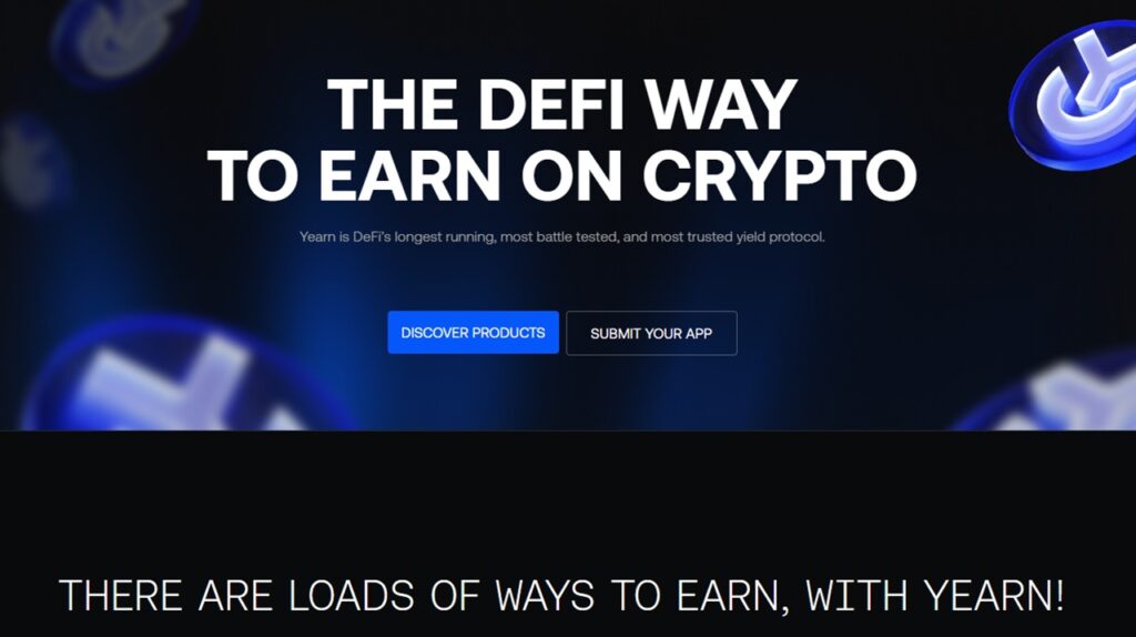 yearn finance website