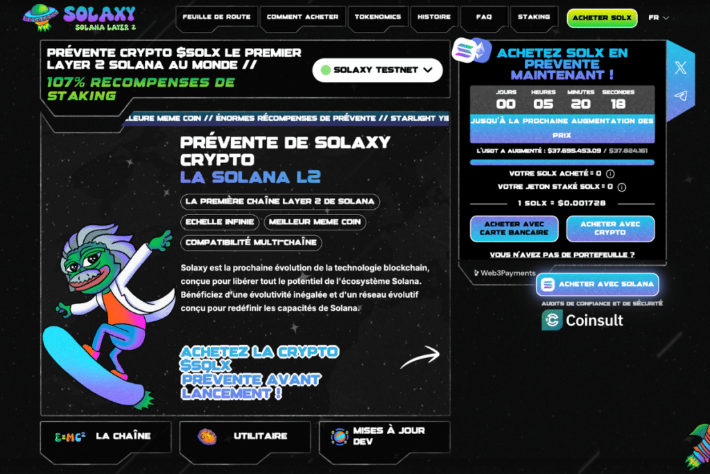 solaxy ; crypto à acheter