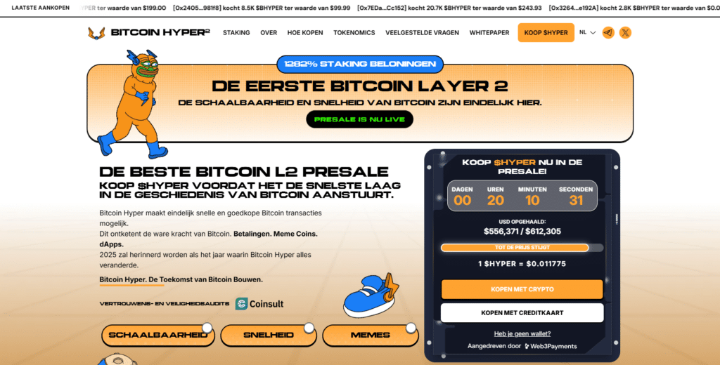 Bicoin Hyper Geld Verdienen met crypto