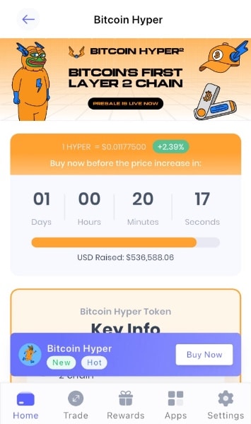 Bitcoin Hyper staking