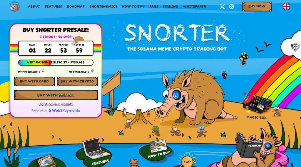 Snorter homepage