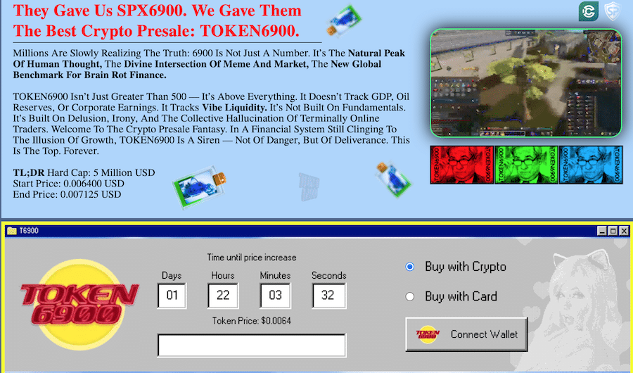 token6900 Home Page