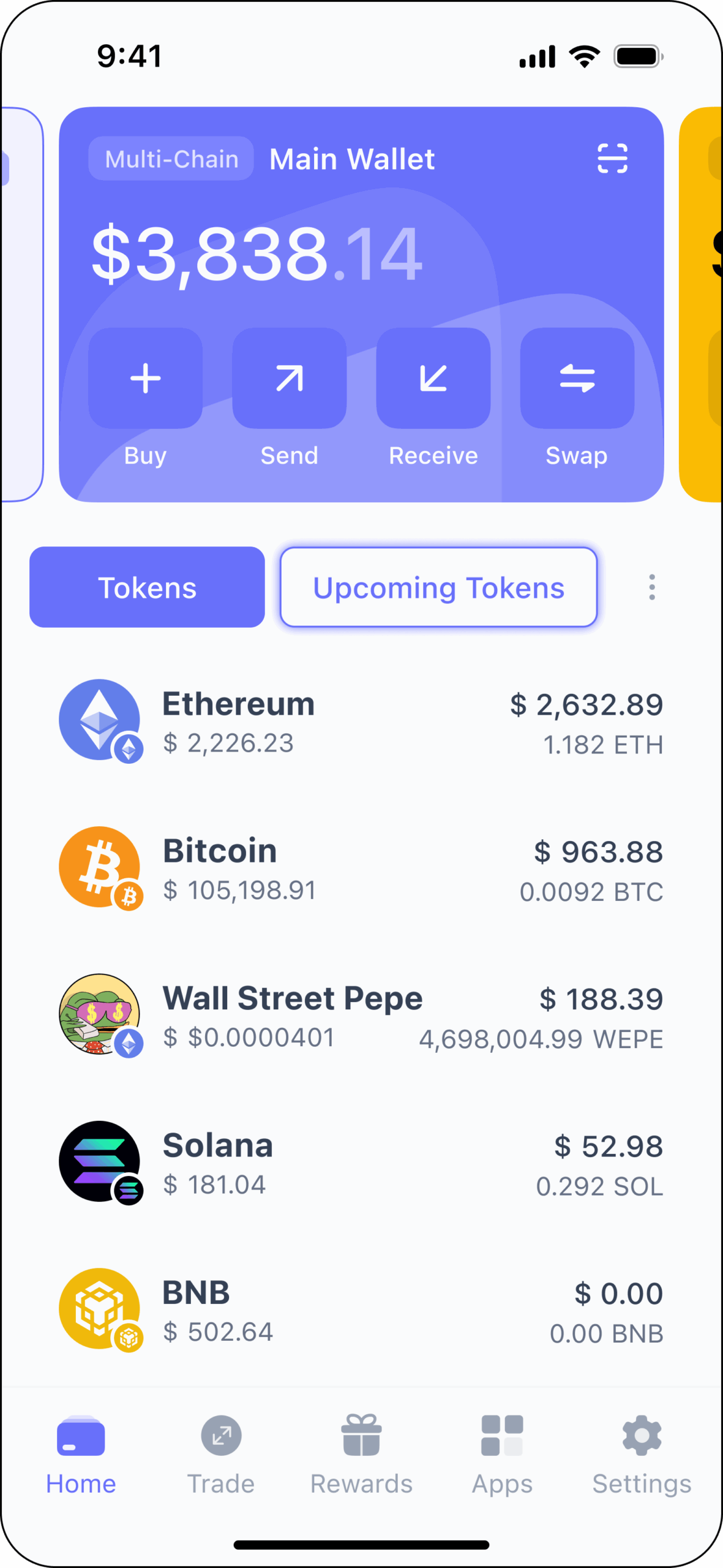 Best Wallet Home Screen