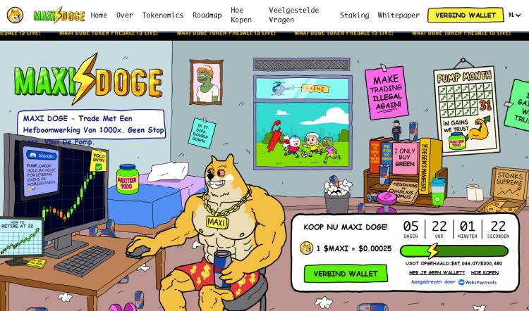 Maxi Doge Geld verdienen met crypto