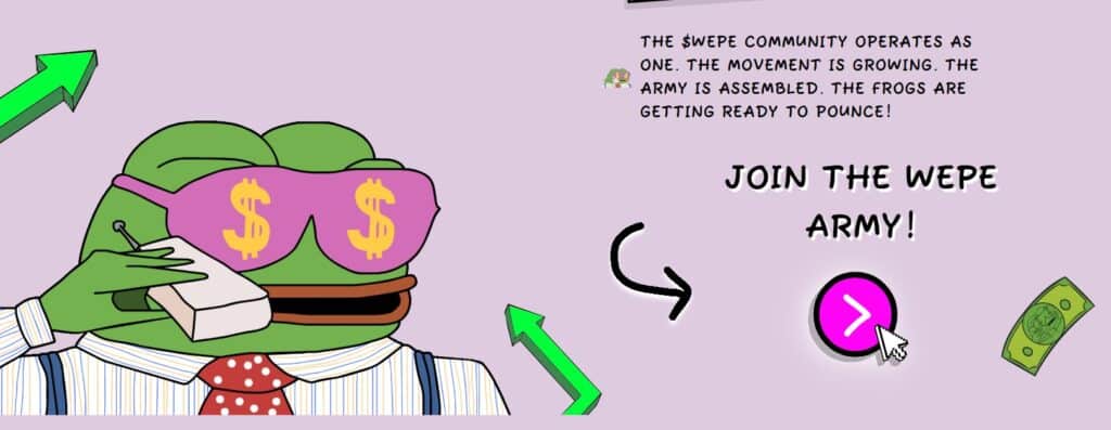 Wall Street PEPE continues its success