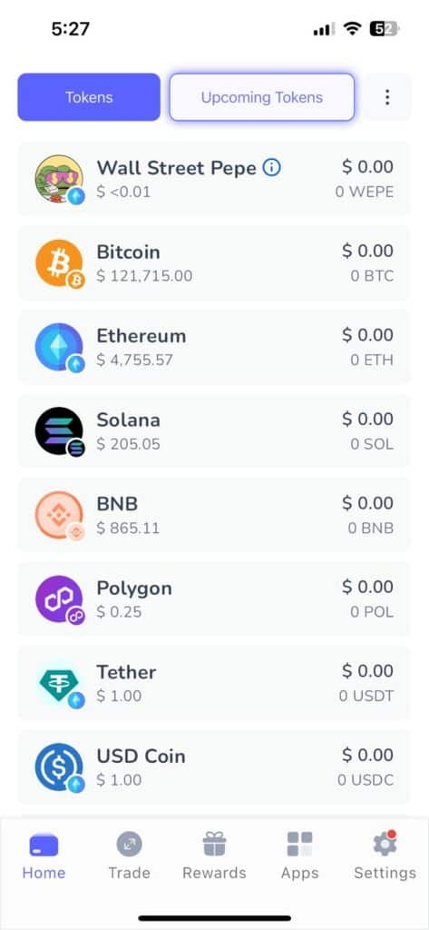 Best Wallet multi-asset portfolio