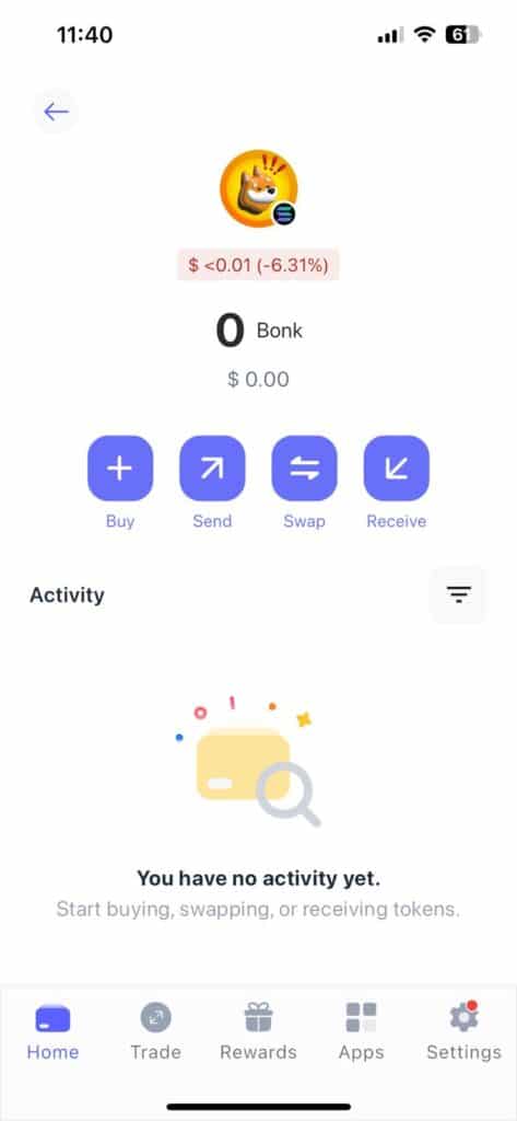 Best Wallet app for BONK 