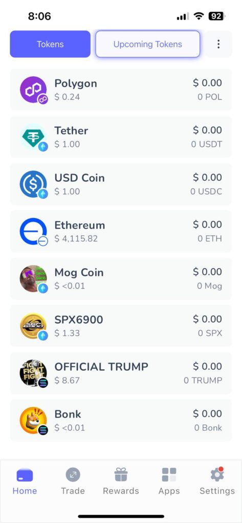 Store TRUMP tokens in Best Wallet's multi-chain app