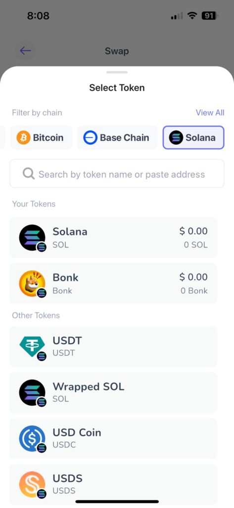 Best Wallet users swap TRUMP for tokens on Solana, Base, and other blockchains