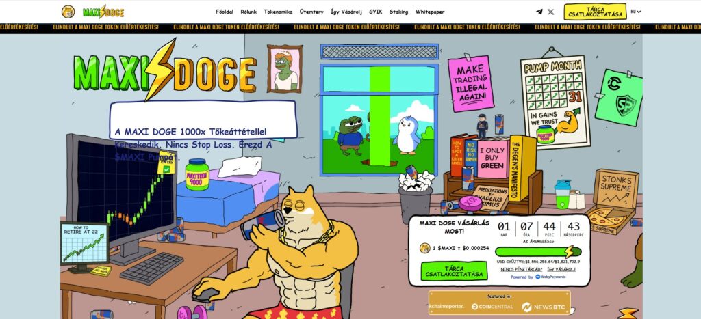 Maxi Doge legjobb mém érmék