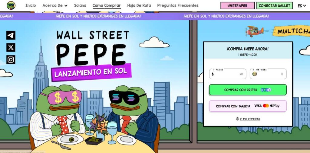 wepe sol es la nueva criptomoneda para invertir