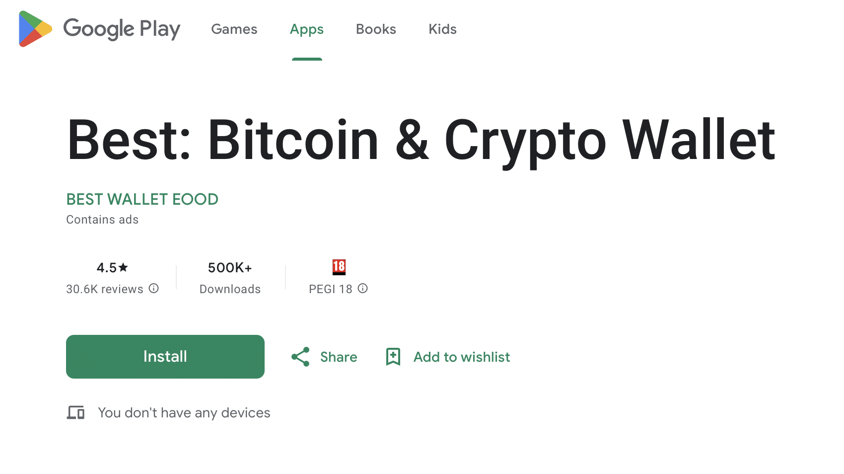 Best Wallet app
