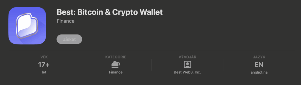 Besst Wallet na App store