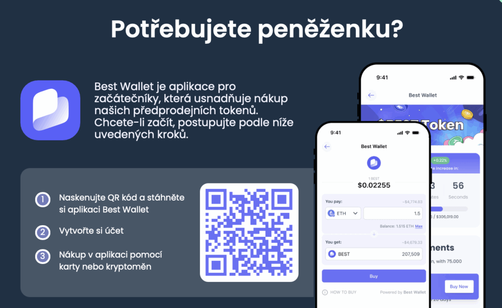 Aplikace Best Wallet
