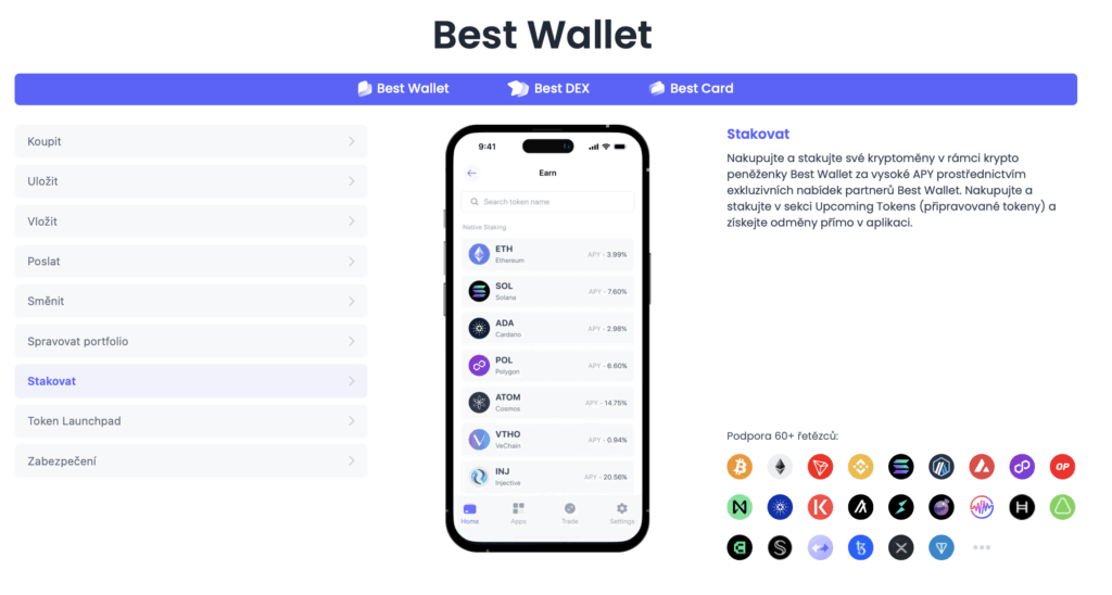 Staking na Best Wallet